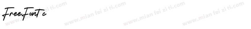 FreeFont c4字体转换